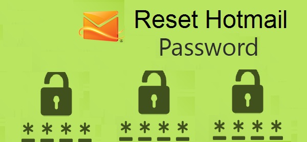 Reset Hotmail Password, Recover Hotmail Password